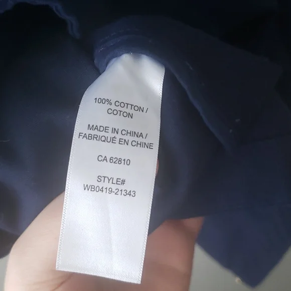 Ricki’s XXL Navy Twill Coat - Picture 9 of 11